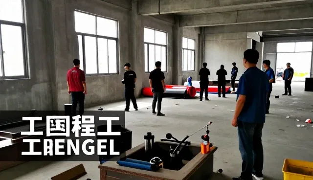 甘肃金海王节能环保工程有限公司展示脚手架应用成果